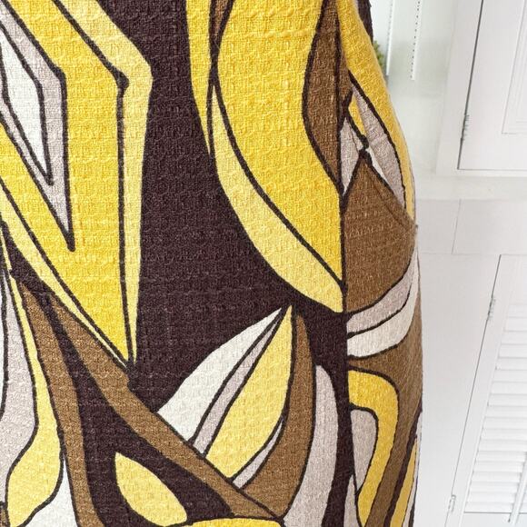 David Meister Retro Colorblock Cotton Tweed Sheath Dress Size S - Picture 5 of 8